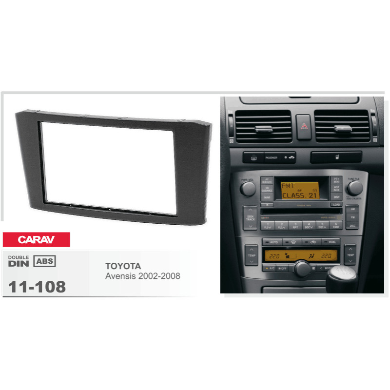 Adapter frame for Toyota Avensis Carav 11-108