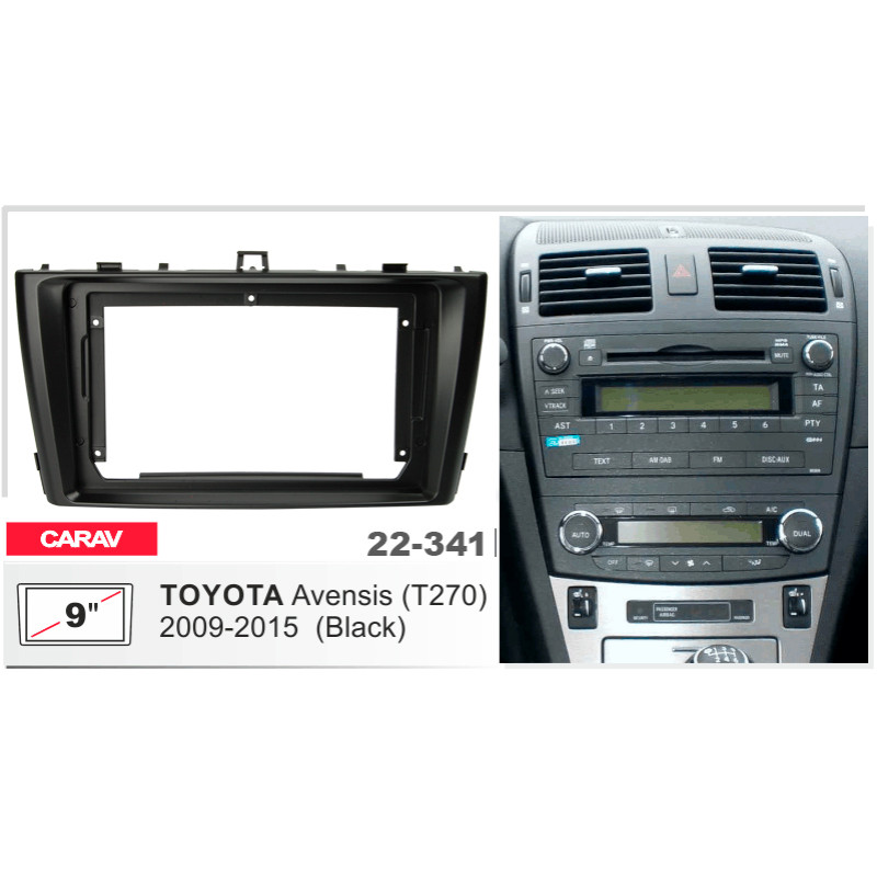 Adapter frame for Toyota Avensis Carav 22-341