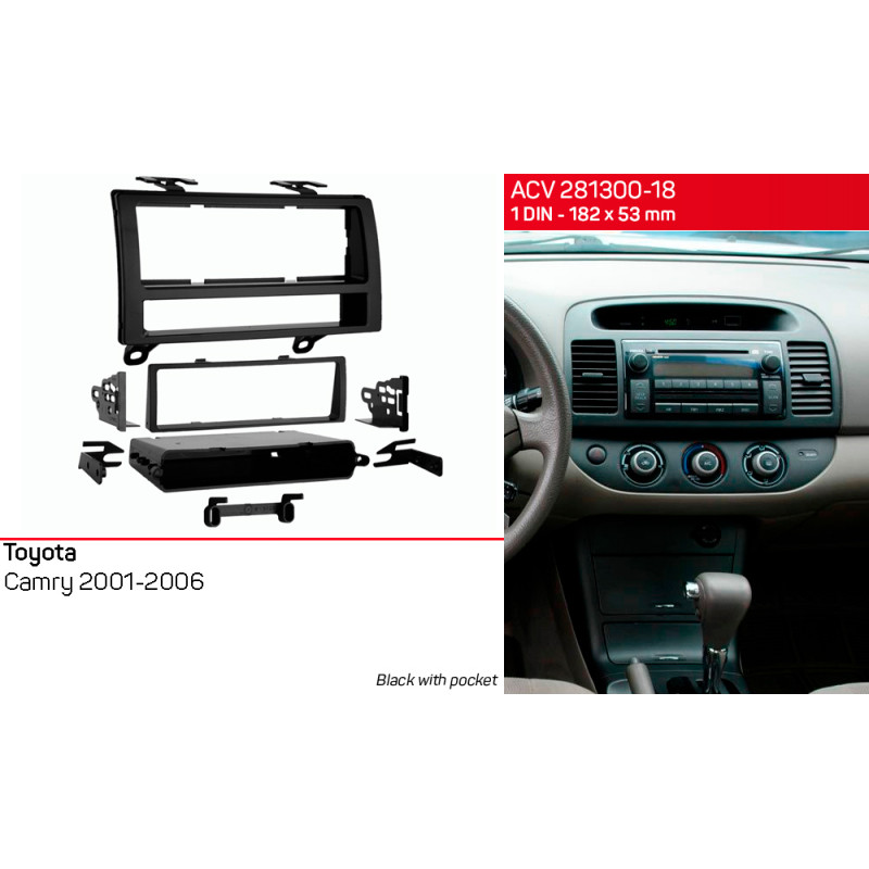 Adapter frame for Toyota Camry ACV 281300-18