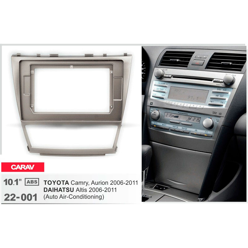 Adapter frame for Toyota Camry, Aurion Carav 22-001