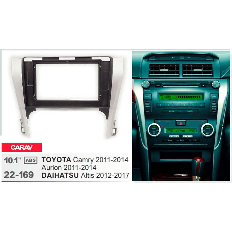 Adapter frame for Toyota Camry, Aurion Carav 22-169