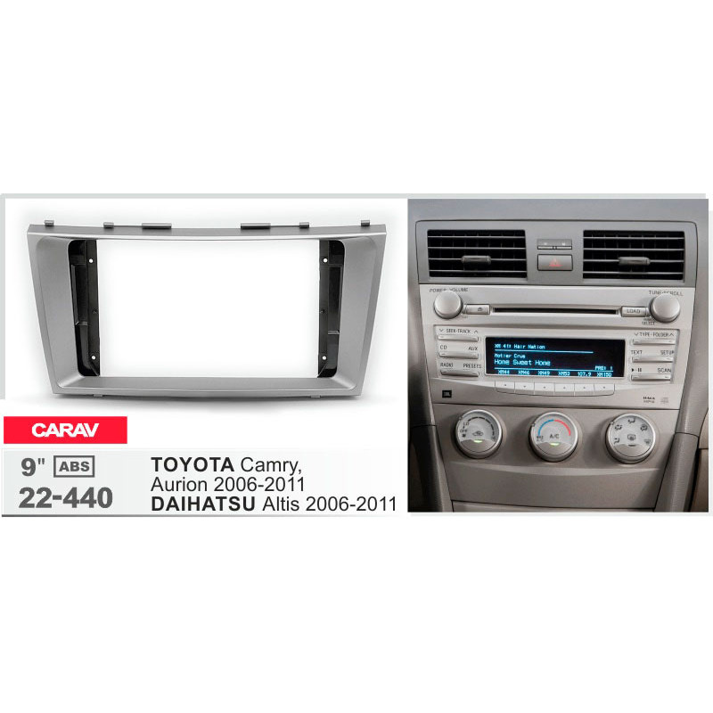 Adapter frame for Toyota Camry, Aurion Carav 22-440