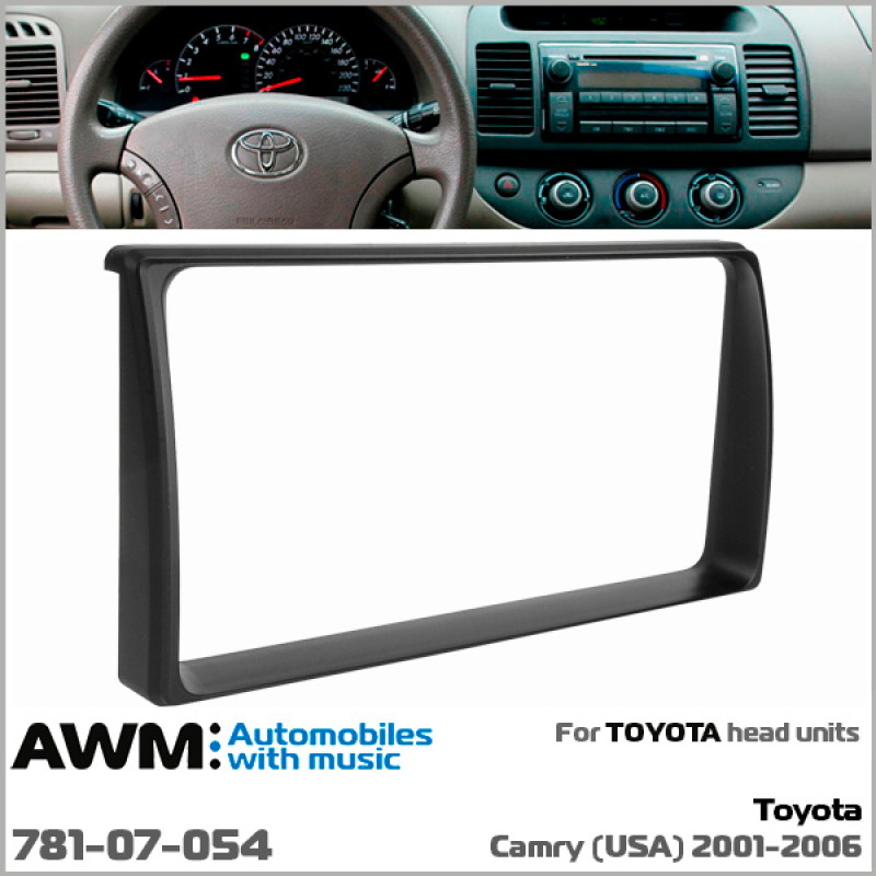 Adapter frame for Toyota Camry AWM 781-07-054