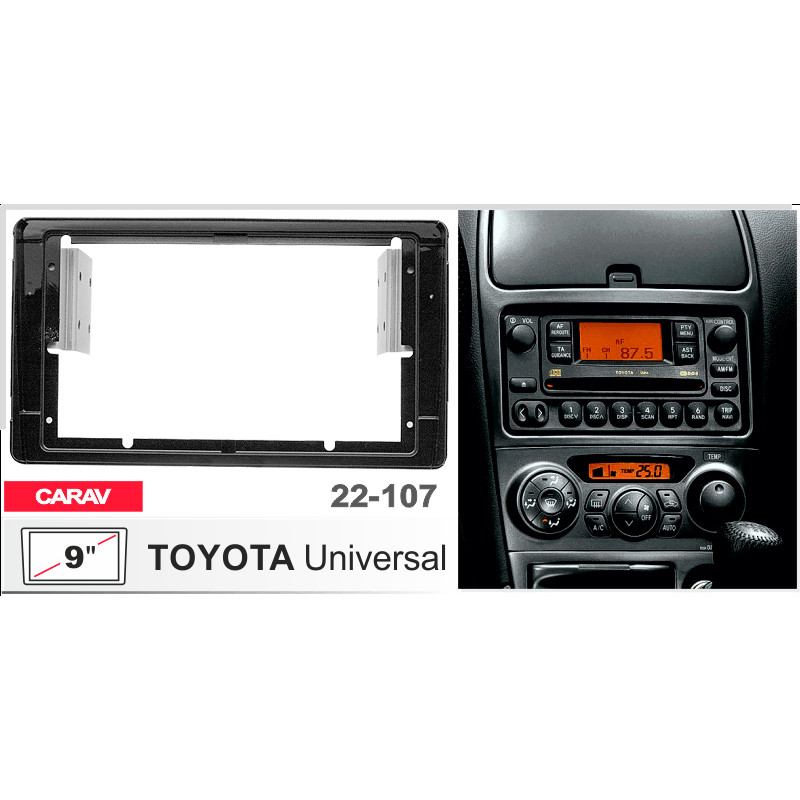 Adapter frame for Toyota Carav 22-107