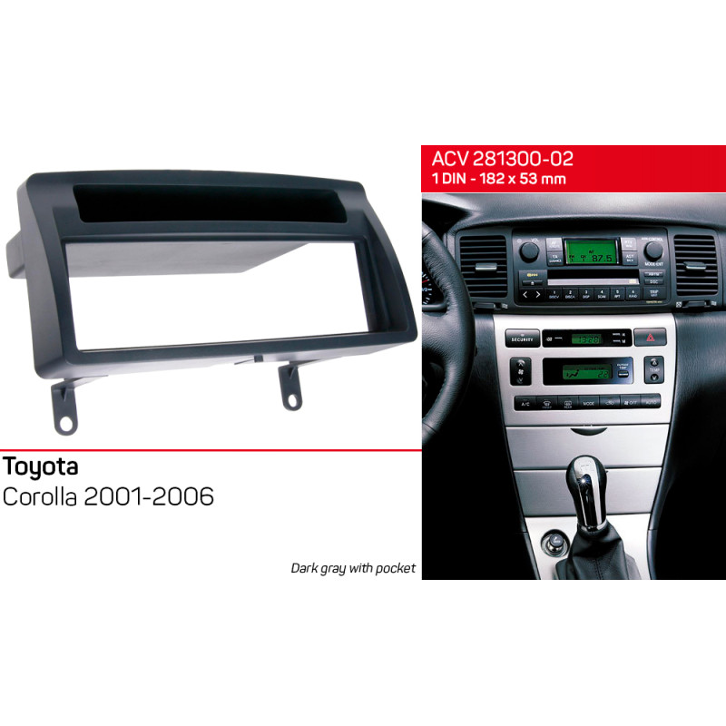 Adapter frame for Toyota Corolla ACV 281300-02