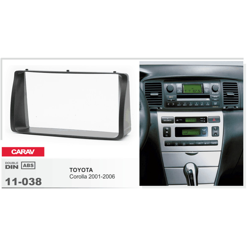 Adapter frame for Toyota Corolla Carav 11-038