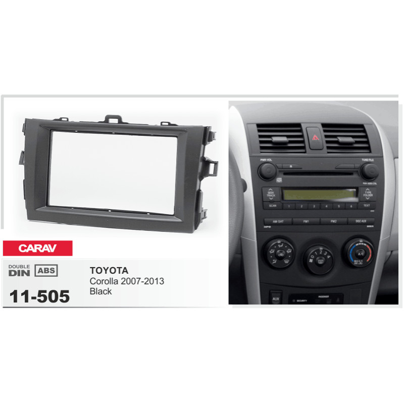 Adapter frame for Toyota Corolla Carav 11-505