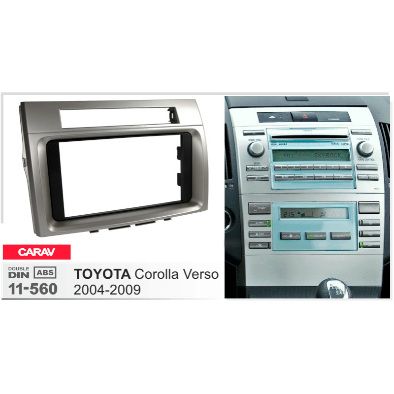 Adapter frame for Toyota Corolla Verso Carav 11-560