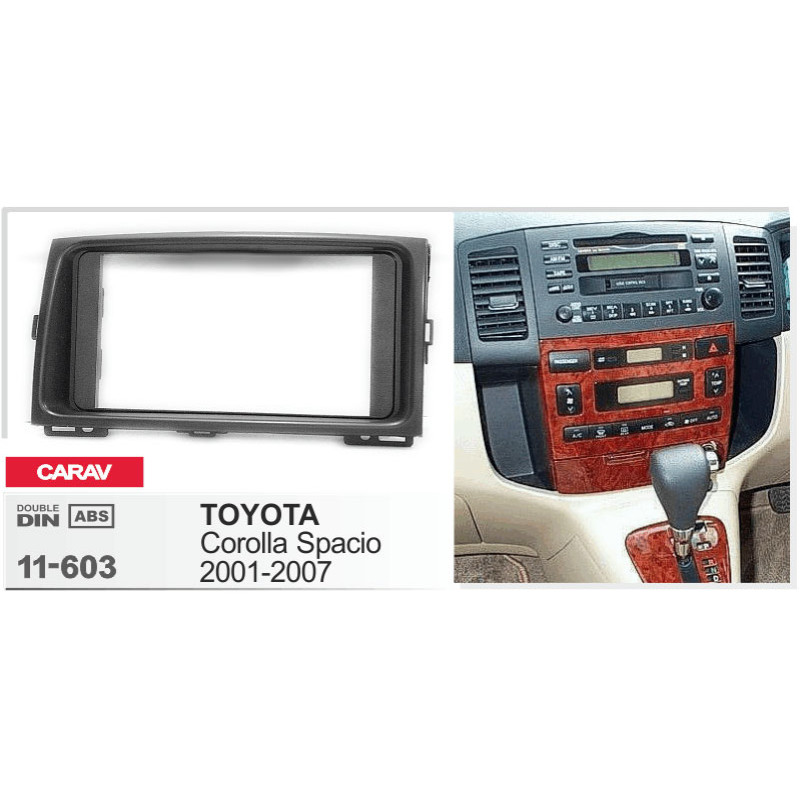 Adapter frame for Toyota Corolla Verso Carav 11-603