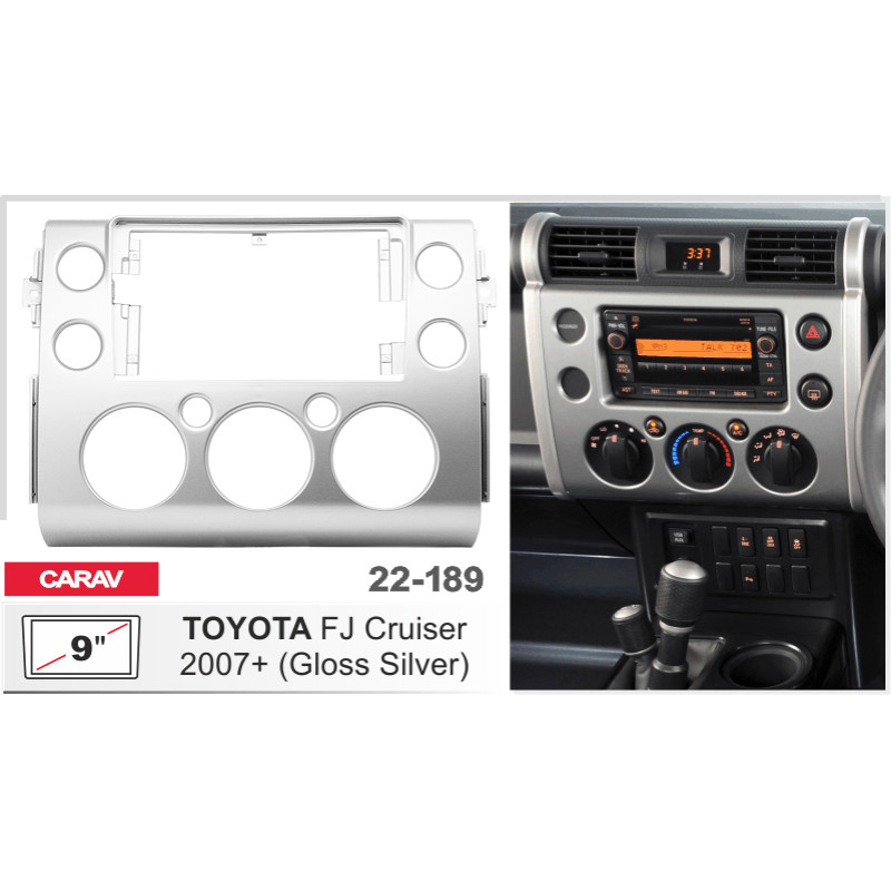Přechodová ráma pro Toyota FJ Cruiser Carav (22-189)