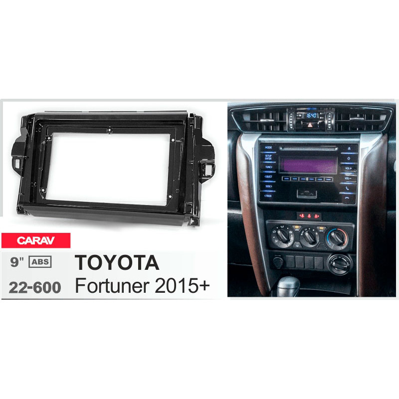 Adapter frame for Toyota Fortuner Carav 22-600