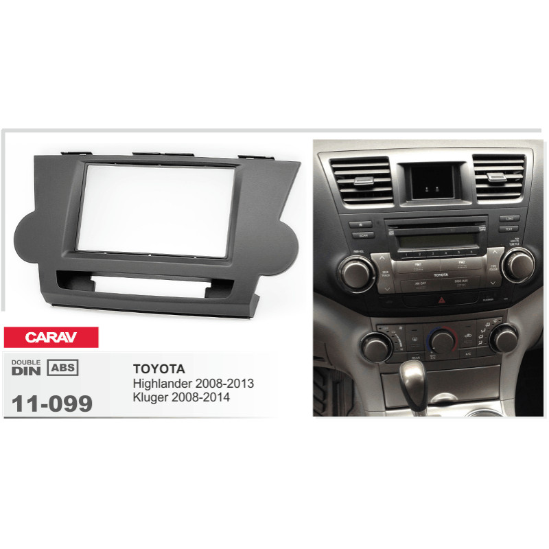 Adapter frame for Toyota Highlander Carav 11-099