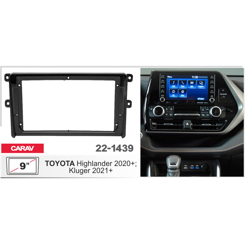 Adapter frame for Toyota Highlander Carav 22-1439