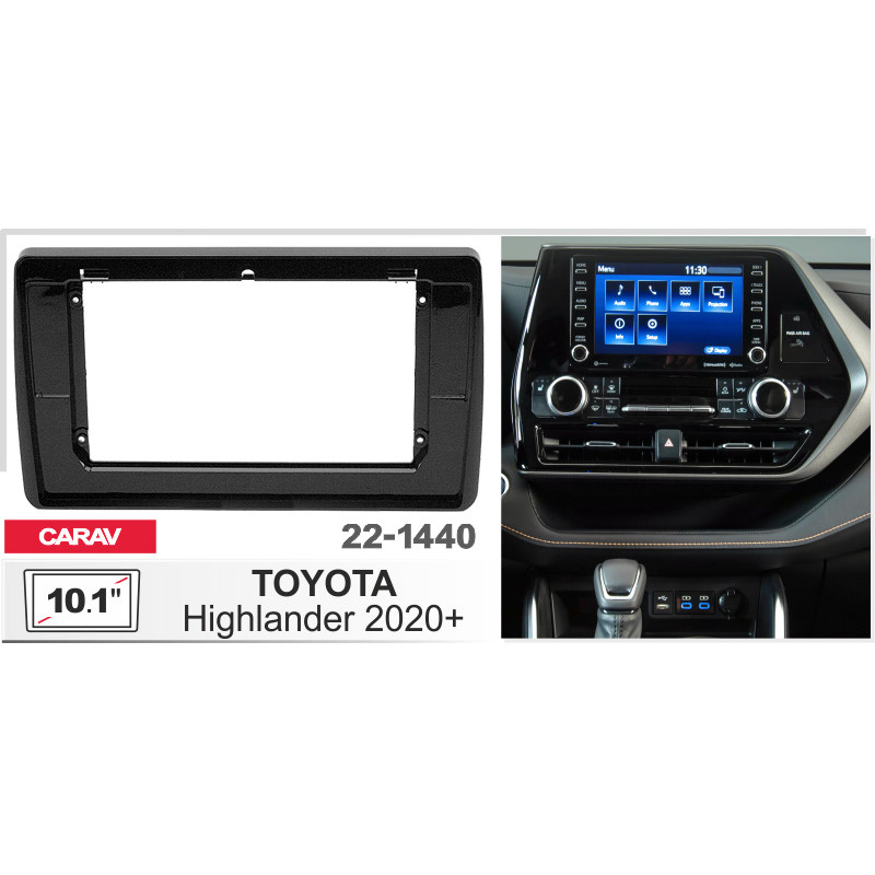 Adapter frame for Toyota Highlander Carav 22-1440