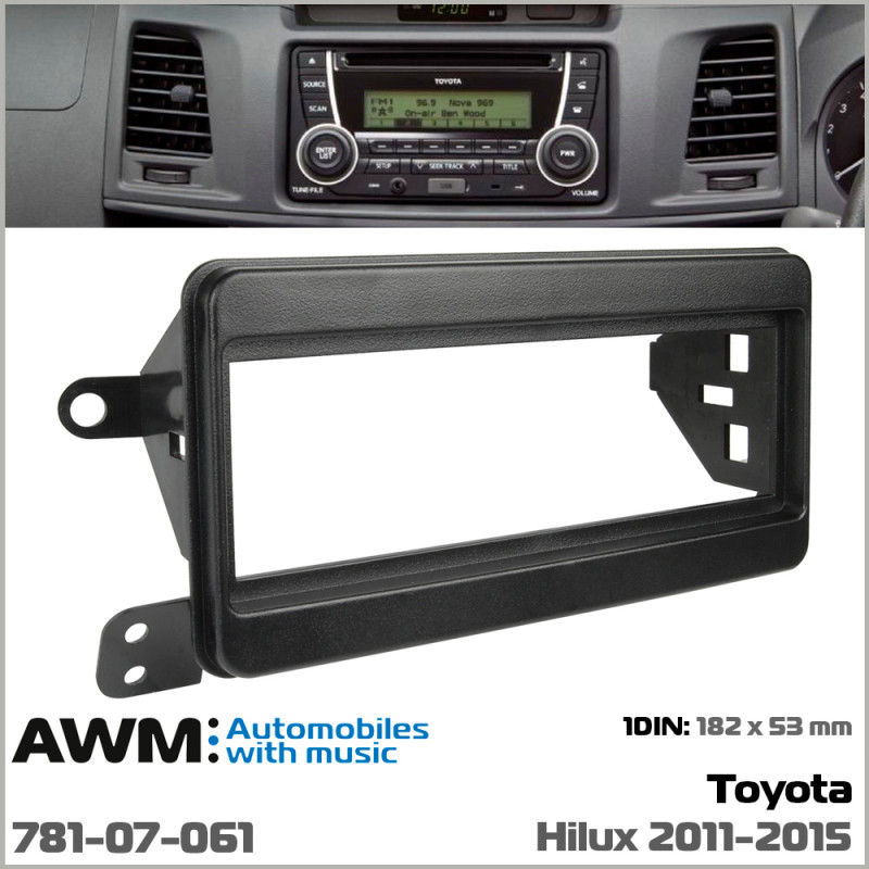 Přechodová ráma pro Toyota Hilux (kód součástky: AWM 781-07-061)