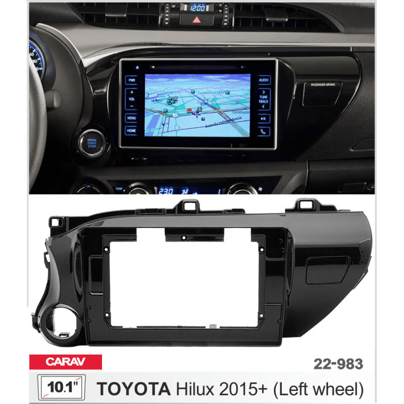 Adapter frame for Toyota Hilux Carav 22-983
