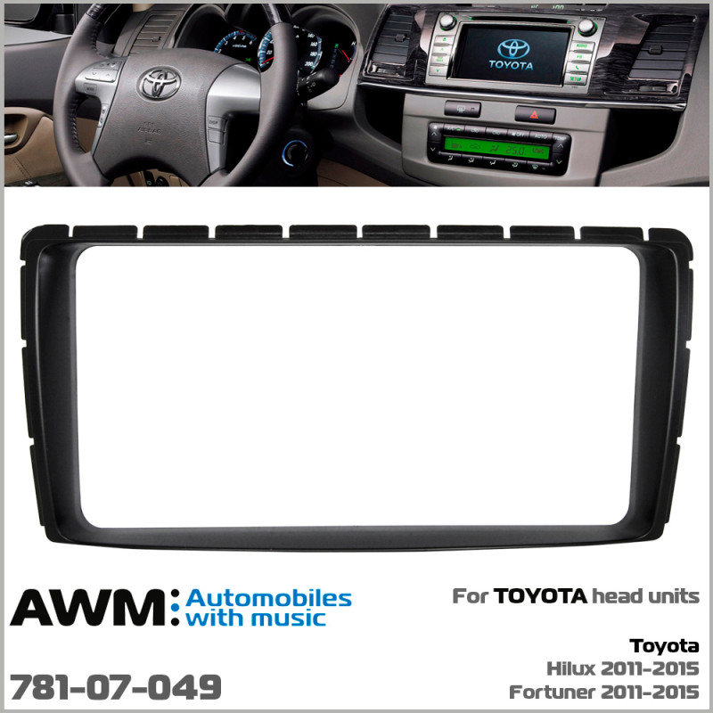 Adapter frame for Toyota Hilux, Fortuner AWM 781-07-049