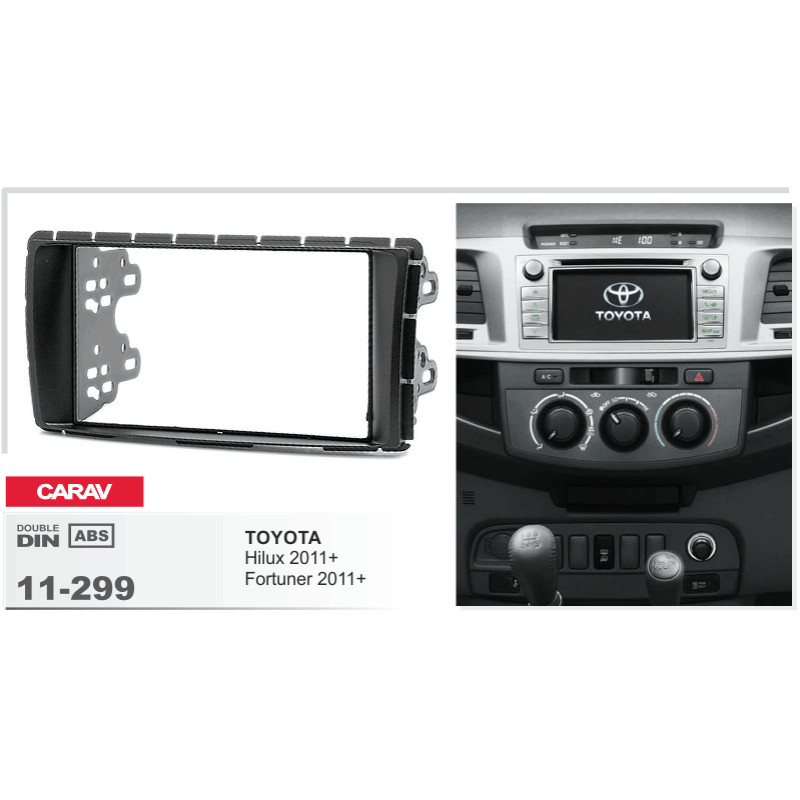 Adapter frame for Toyota Hilux, Fortuner Carav 11-299