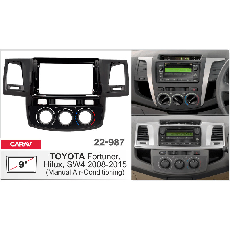 Přechodová ráma pro Toyota Hilux, Fortuner Carav 22-987
