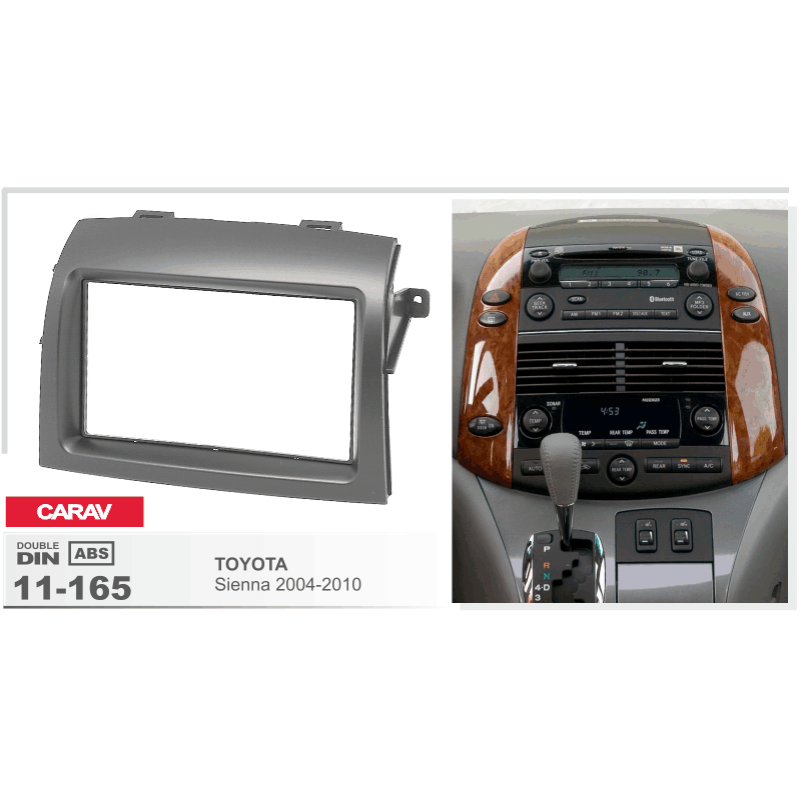 Adapter frame for Toyota Sienna Carav 11-165