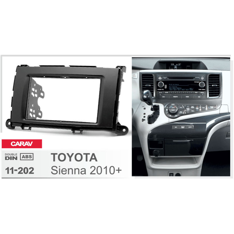 Adapter frame for Toyota Sienna Carav 11-202
