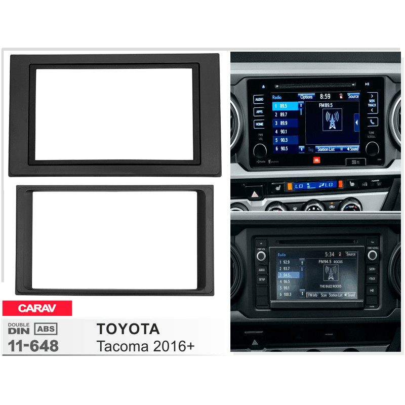 Adapter frame for Toyota Tacoma Carav 11-648