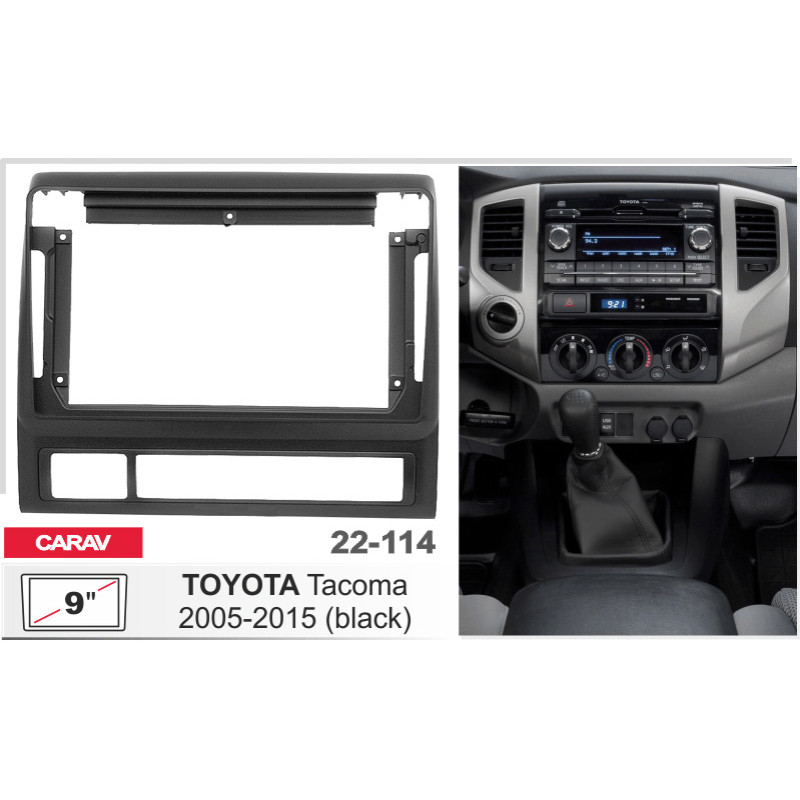 Adapter frame for Toyota Tacoma Carav 22-114
