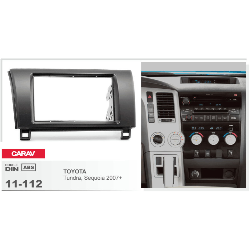 Adapter frame for Toyota Tundra, Sequoia Carav 11-112