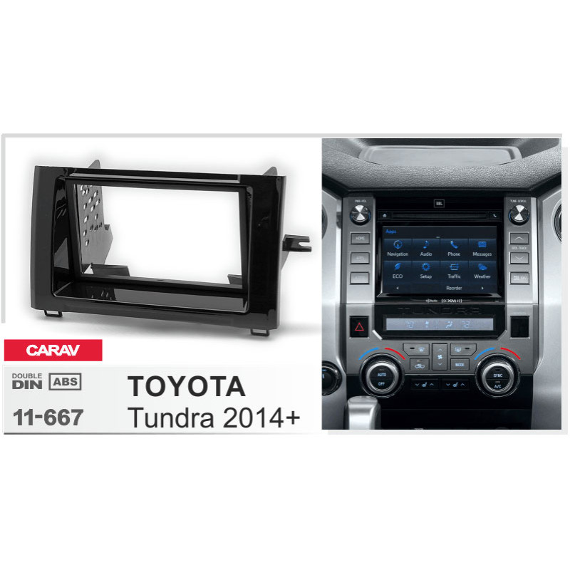 Adapter frame for Toyota Tundra, Sequoia Carav 11-667
