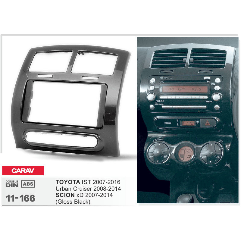 Adapter frame for Toyota Urban Cruiser, Scion xD Carav 11-166