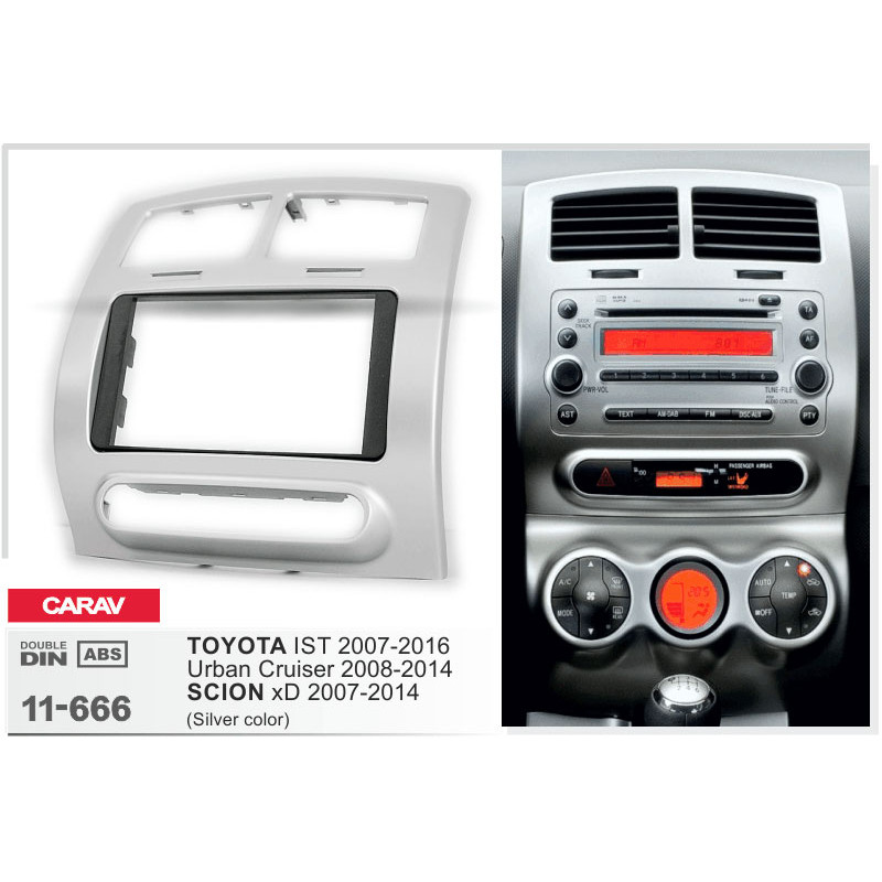 Adapter frame for Toyota Urban Cruiser, Scion xD Carav 11-666
