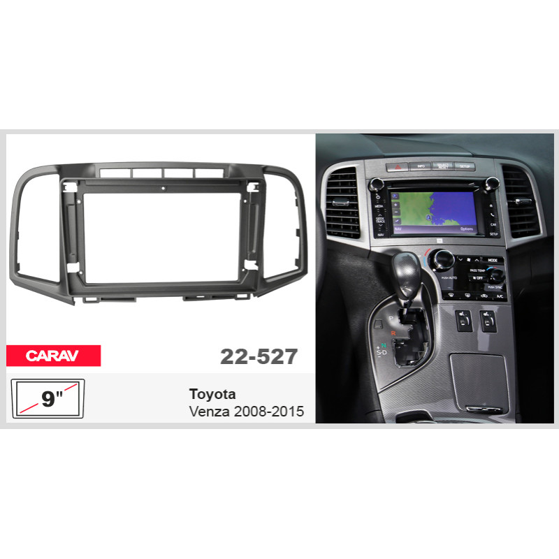 Adapter frame for Toyota Venza Carav 22-527