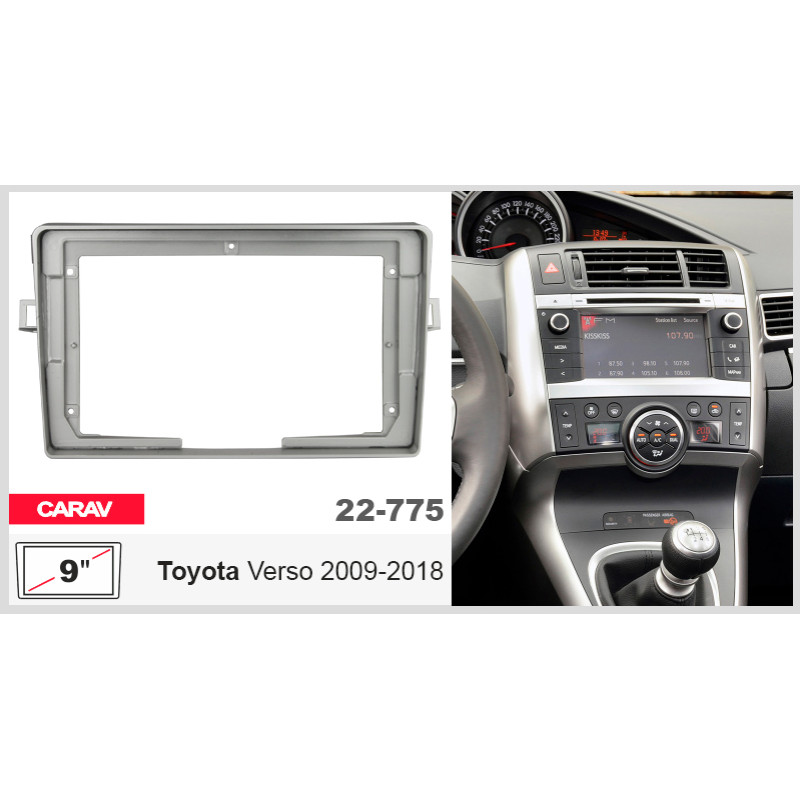 Adapter frame for Toyota Verso Carav 22-775