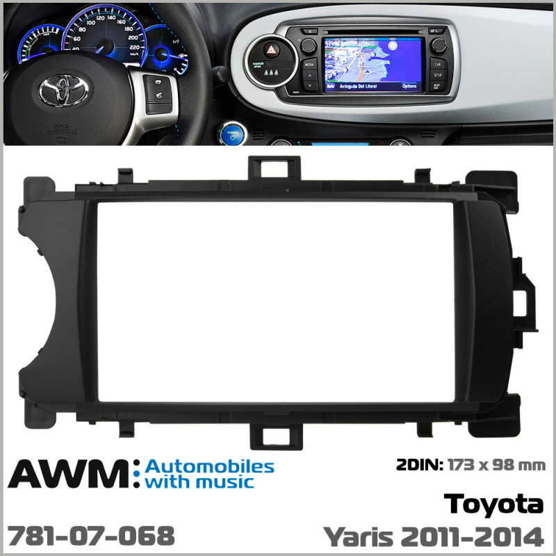 Adapter frame for Toyota Yaris AWM 781-07-068