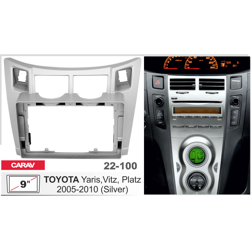 Adapter frame for Toyota Yaris Carav 22-100