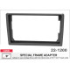 Universal adapter frame 10.1" for 9" Carav 22-1200