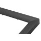 Universal adapter frame 9" for 2 DIN Carav 22-1246