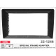 Universal adapter frame 9" for 2 DIN Carav 22-1246