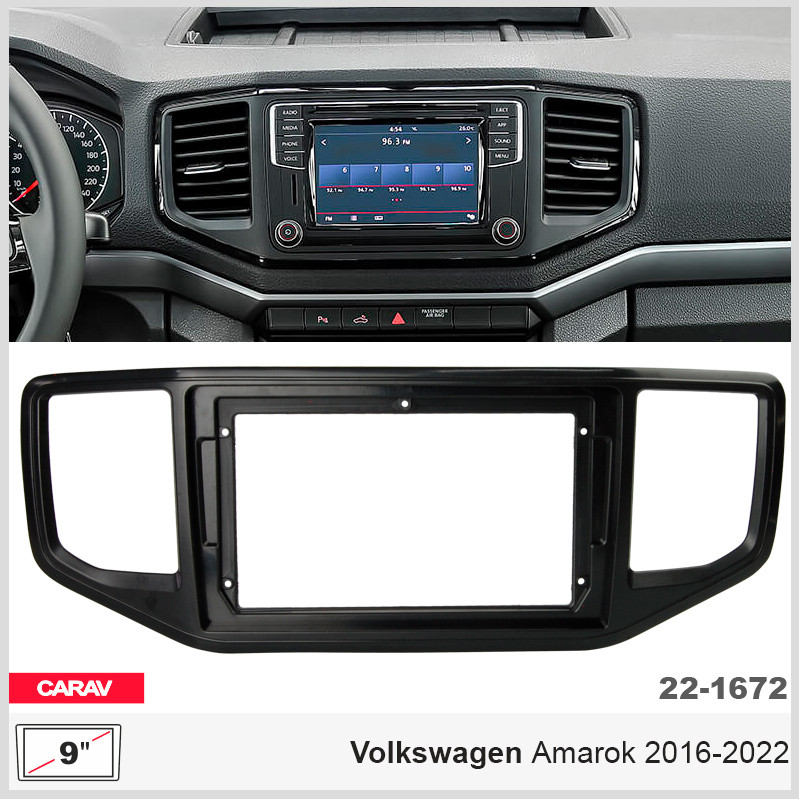 Přechodový rámeček pro Volkswagen Amarok Carav 22-1672