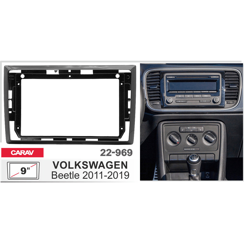 Adapter frame for Volkswagen Beetle Carav 22-969