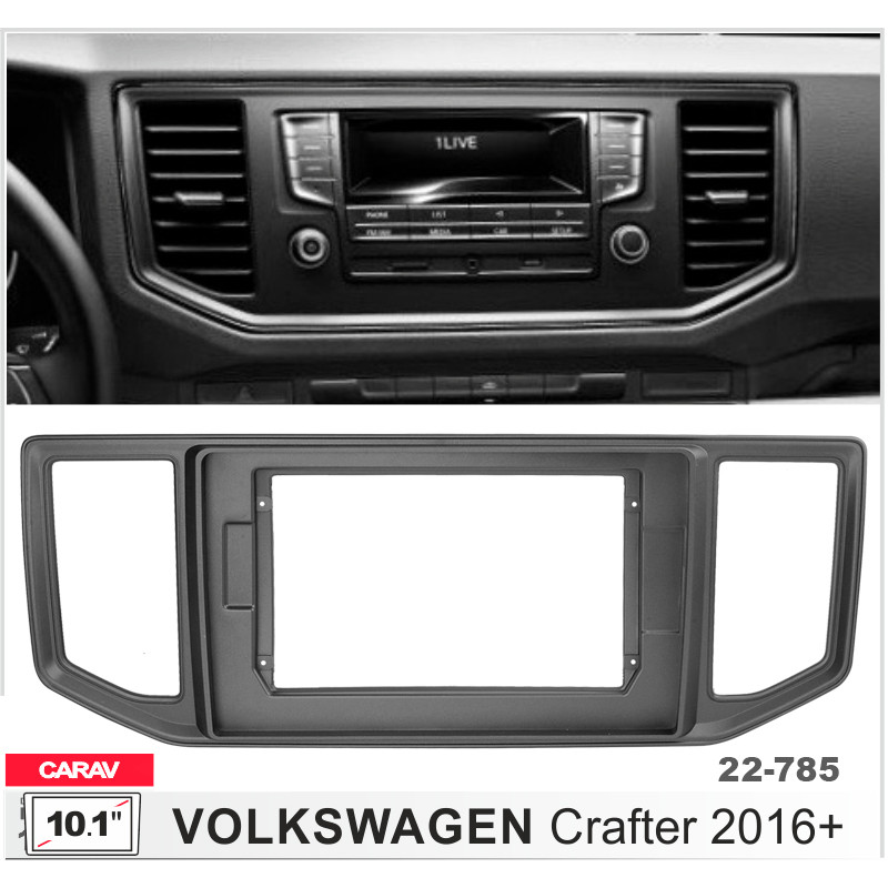 Adapter frame for Volkswagen Crafter Carav 22-785