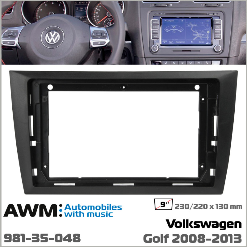 Adapter frame for Volkswagen Golf AWM 981-35-048
