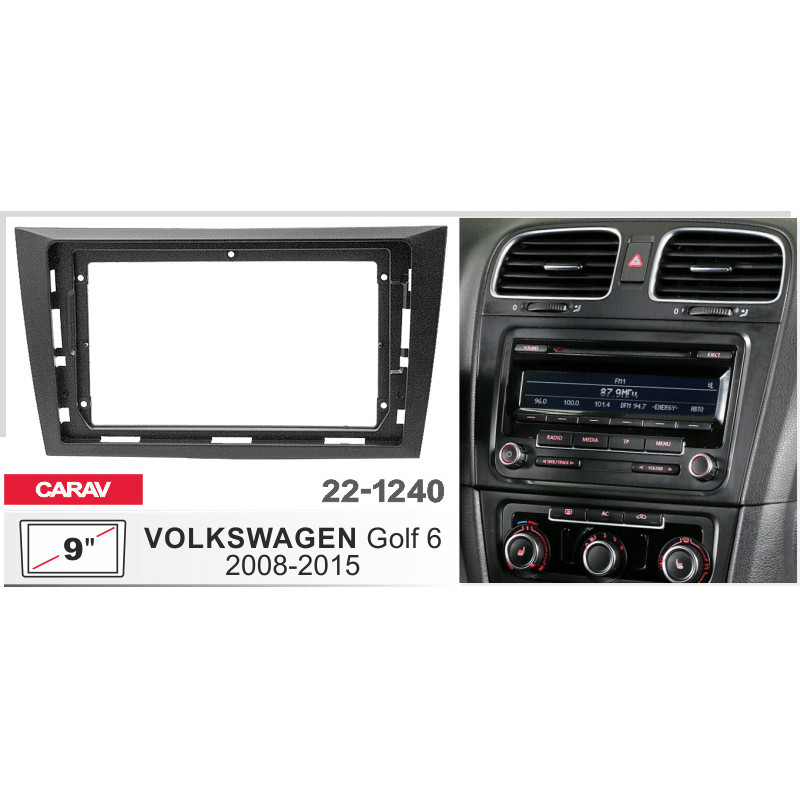 Adapter frame for Volkswagen Golf Carav 22-1240