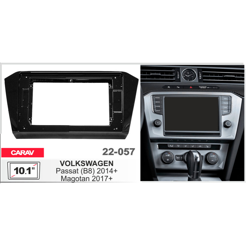 Adapter frame for Volkswagen Passat Carav 22-057