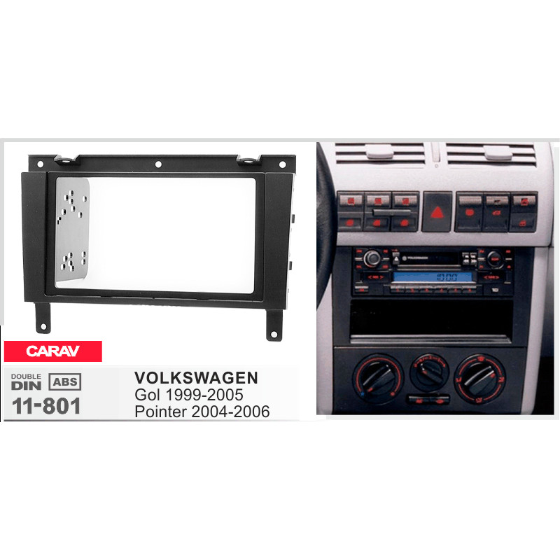 Adapter frame for Volkswagen Pointer Carav 11-801