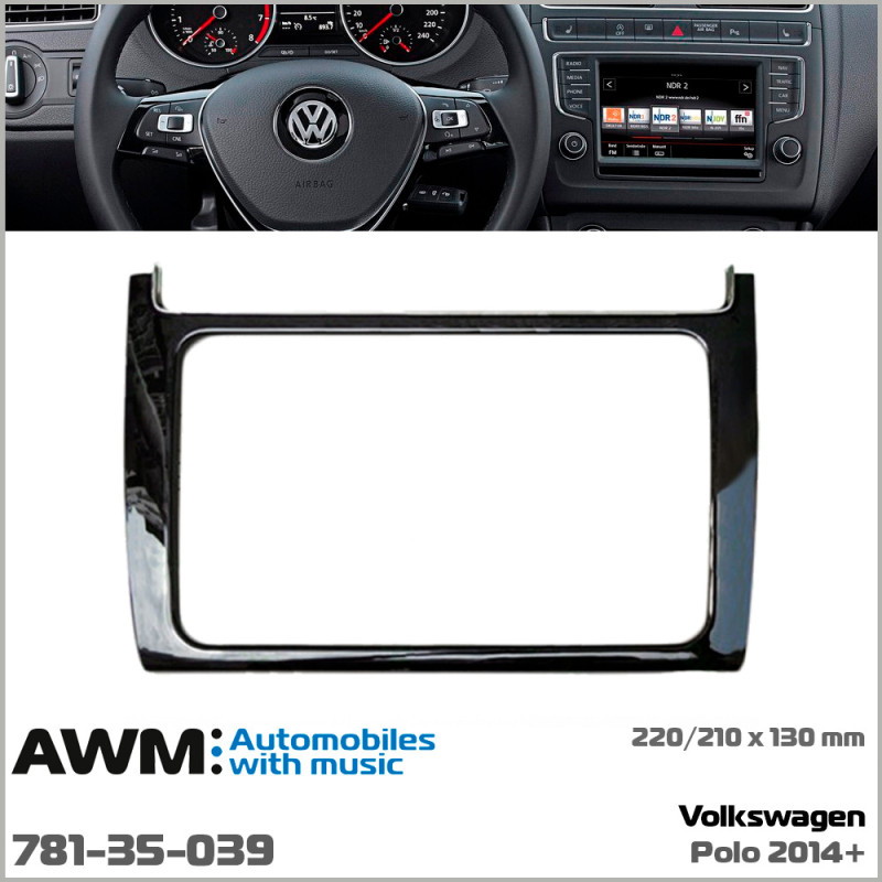 Adapter frame for Volkswagen Polo AWM 781-35-039
