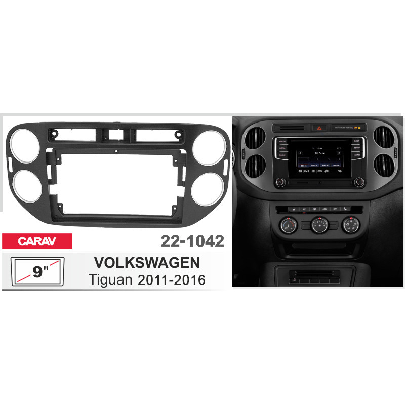 Adapter frame for Volkswagen Tiguan Carav 22-1042