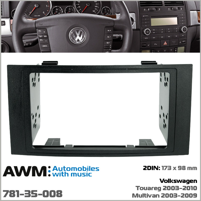 Adapter frame for Volkswagen Touareg, Multivan AWM 781-35-008