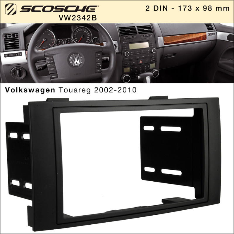 Přechodová rámeček pro Volkswagen Touareg (Scosche VW2342B)