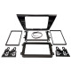 Adapter frame for Volkswagen Touran Carav 11-661